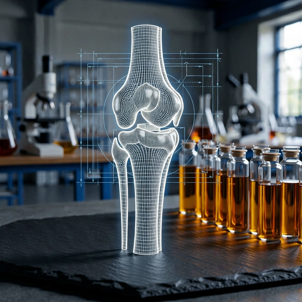 Anatomische Blaupause Gelenk